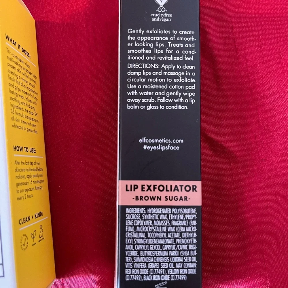 e.l.f. Skin & Lip bundle! - Skin Invisible Sunscreen and Lip Exfoliator Set